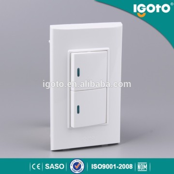 America standard 2 gang 2 way light switches