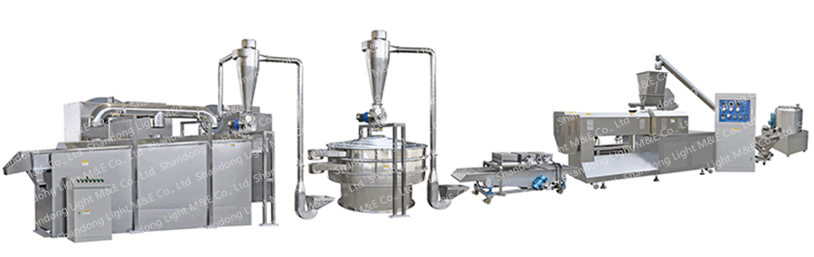 Flakes Crumb Process Line