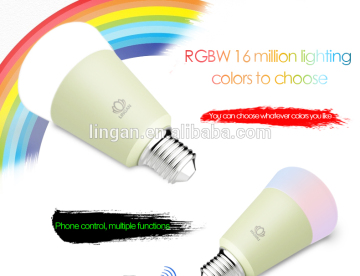 EU US standard universal wireless 9W wifi bulb led lighting bulbs wholesale
