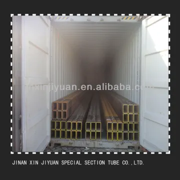 1.0-35mm CE Certificate Mild Steel Black Square Tubes