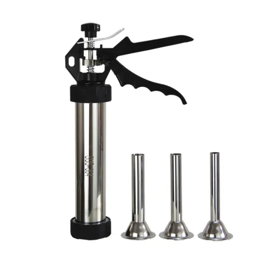 Sausage Maker Sausage Stuffer Manaul Machine Syringe Home Made Home Use Small Sausage Tool Sausage Sausage Filling Meat Grinder