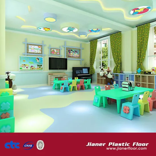 High Quality PVC educational flooring for public place