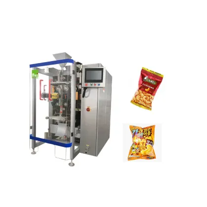 Vertical Automatic Sachet Packaging Equipment for Snack Nuts like Pistachios and Peanuts