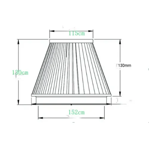 PU -Luftfilter 76 mm/100 mm