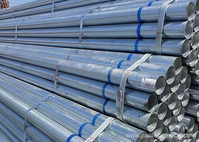 Wholesale hot dip gi galvanized round steel pipe