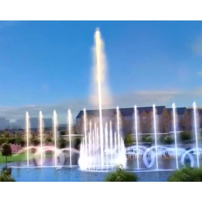 Customized Water Music Fountain Show