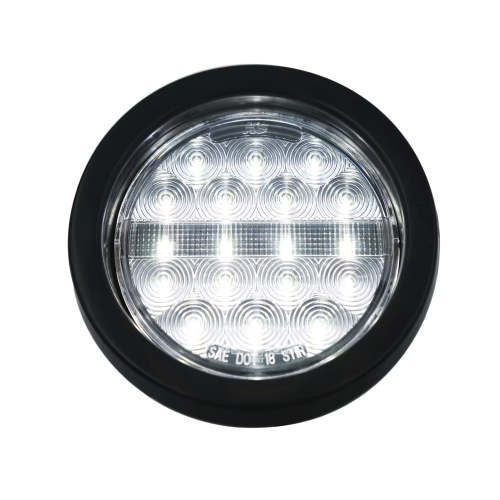 4 ઇંચની એલઇડી ટ્રેઇલર ટ્રક્સ પૂંછડી લાઇટ રાઉન્ડ સ્ટોપ બ્રેક ટર્ન લાઇટ્સ રાઉન્ડ રિવર્સ