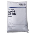 High strength GPPS plastic pellet material