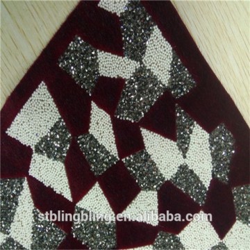fashion chinese hot fix rhinestone mesh sheet