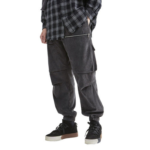 Men's Cargo Corduroy Pants Cost-effective Custom