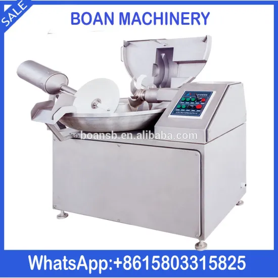 Meat bowl cutter with 80L and 125L