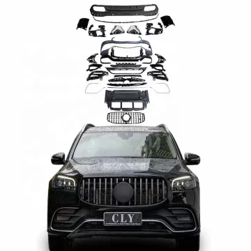 CLY Body Kit for Benz GLS X167 Facelift GLS63 AMG Bumpers with GT Grille 2020-2021