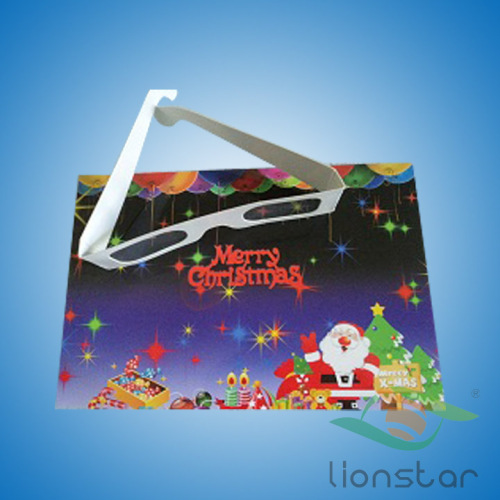 Fantastic Business gift firework card  3d glasses