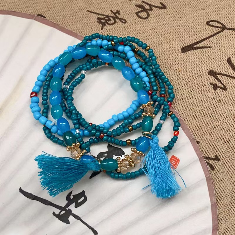 Bohemian Multi Layer Beaded Wristwear