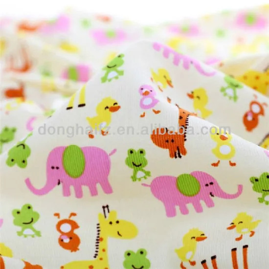 cotton corduroy fabric for child clothing