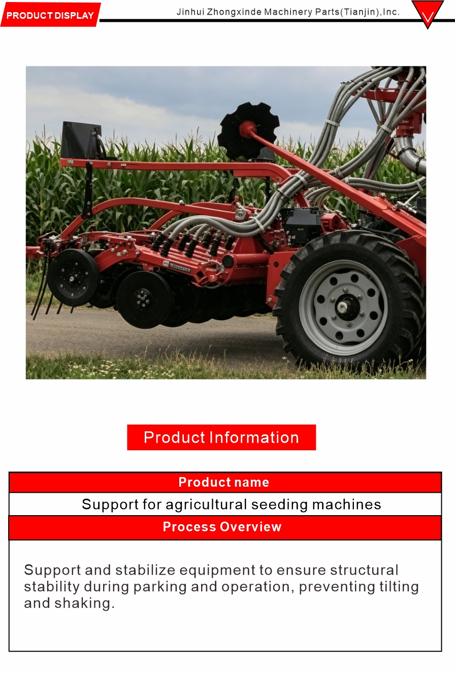 Agricultural Seeder Support Parts