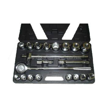 21pcs Socket Wrench Set with Quick Release Ratchet Tool sets