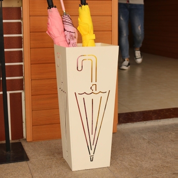 Seau de rangement pour parapluie de porte de ménage