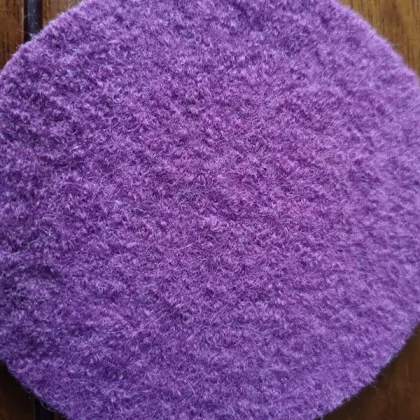 boiled wool fabric of 100% wool