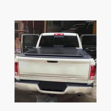 Maiker Truck Tri-Fold Hard Folding Tonneau Cover for Dodge Ram 1500 Double Cab