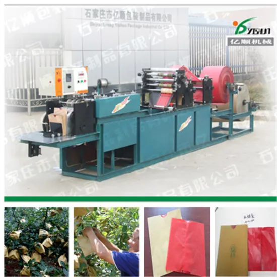 Apple bag making machine YSG-8C factory price 12 years experience