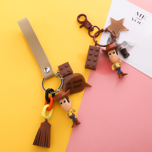 Accessoires de porte-clés fantaisie Woody