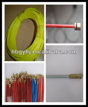 welding liner for MIG/MAG welding torch with connector in different color