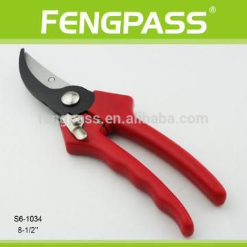 Easy to use plastic handle garden tool scissors S6-1034