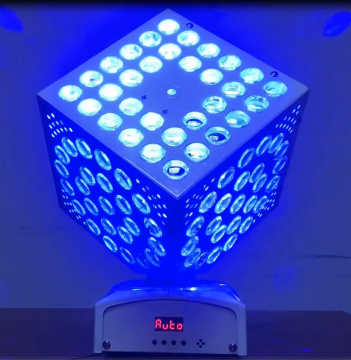 DJ lighting LED magic panel RGBW 4in1 disco light with laser