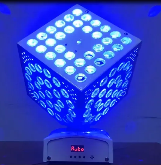 DJ lighting LED magic panel RGBW 4in1 disco light with laser