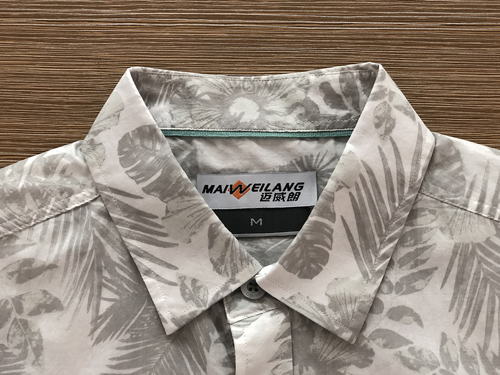 male print shirt