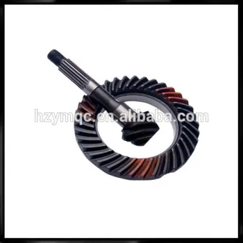 Spiral Bevel Gear For Rear Drive Axle Of Pickup Truck.Gear Ratio: 11/43.