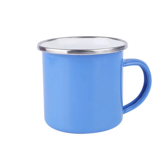 Enamel Coffee Mug Enameled Cup Printing Logo