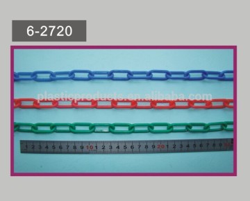 Plastic Chain 6mm - Red and White, Safety Decorative Garden Fence Barrier
