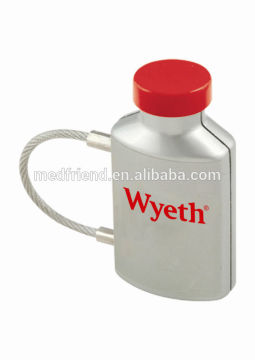 Vial Shaped Cable Lock
