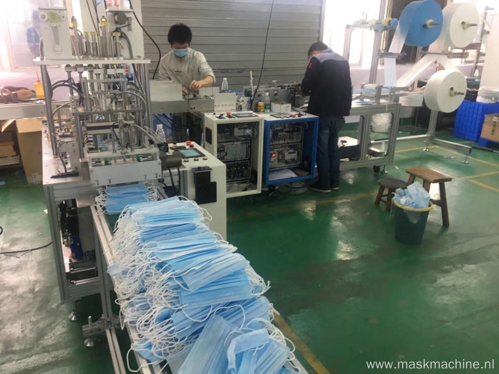 Factory Automatic Disposable Mask Production Machine Surgical Dust Face Mask Making Machine