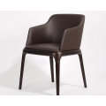 Grace wooden dining chair with arm