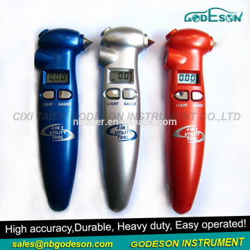 Multifunction Tire Gauge with Digital Display Tire Pressure Measure Tyre Gauge