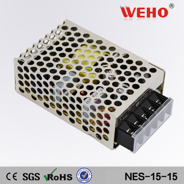 15w nes-15 15v 1a single output power supply switching