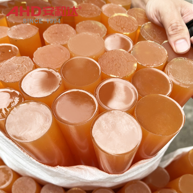 Amber Urethane Rod PU Rubber Round Stick
