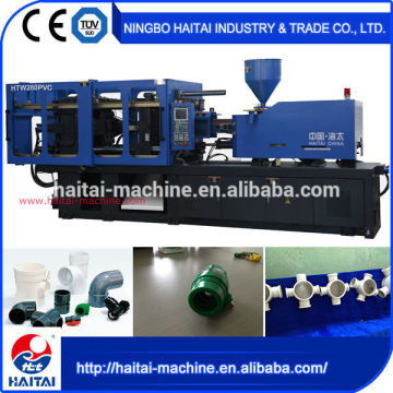HTW280 PVC made in china injection molding machine pipe fittings making machine