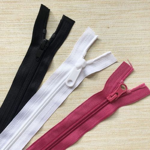 Best quality large nylon clothing zipper wholesae