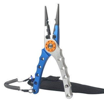 Aluminium Alloy Fishing Pliers: Line Cutter, Knot Scissors, Hook Remover for Saltwater Fishing