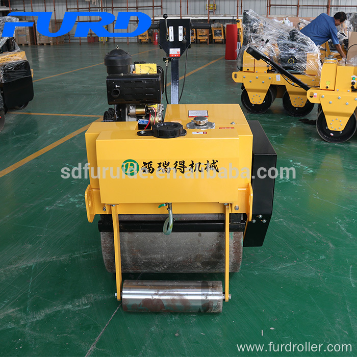 500 kg Small Drum Vibratory Roller for Asphalt and Paving Applications (FYL-700C )