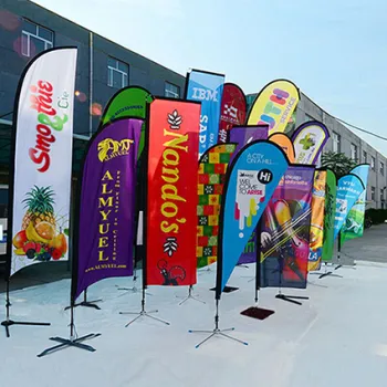 Sell feather flag with heat transfer print