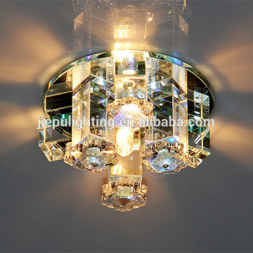 crystal ceiling light pressed irregularly shaped house decoration lamp hotel party DJ Holiday magic color led Christmas