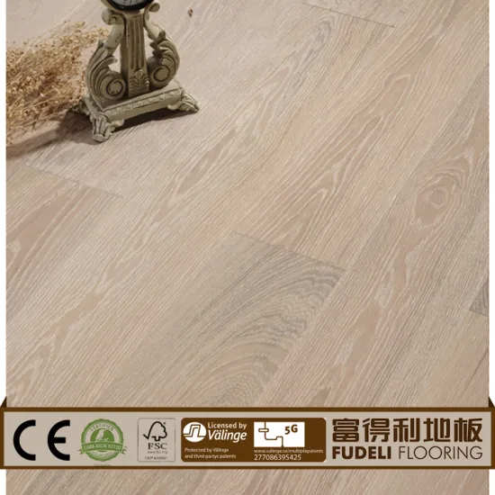 Modern design white oak parquet flooring