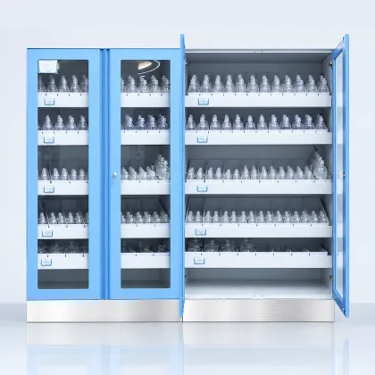 IV Solution Storage Cabinet