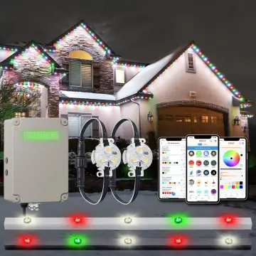 Factory Price LED Lighting: 30mm 12V IP68 Outdoor RGBW SMD5050 Pixel Lights for Christmas Holidays
