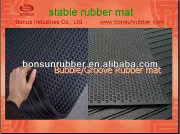 17mm thick bubble top design Cow Rubber Mat
